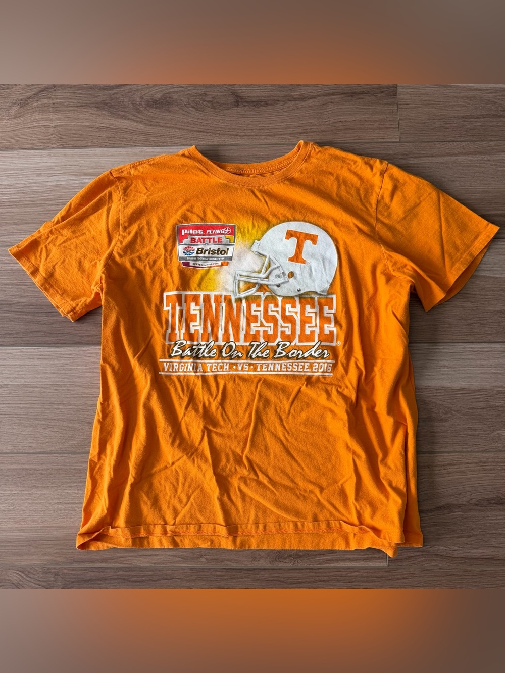 Tennessee Volunteers Nike Battle At Bristol 2016 Football Game T Shirt